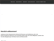 Tablet Screenshot of mediamus.ch