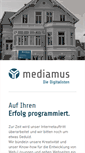 Mobile Screenshot of mediamus.de